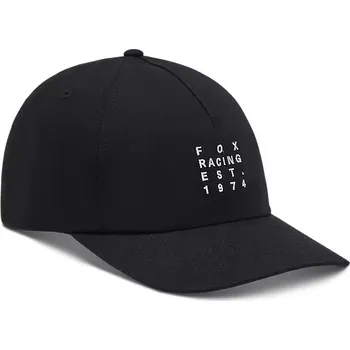 Kšiltovka Fox Est. 1974 Adjustable Hat Black Velikost: Jednotná