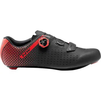 Pánské cyklistické tretry Northwave Core Plus 2 Black/Red Velikost EU: 45,5