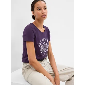 Dámské tričko GAP Dámské Tričko s logem Gap GAP Fialová XS (2293094)