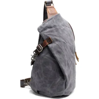 TopMode Plátěný batoh na jedno rameno 436385