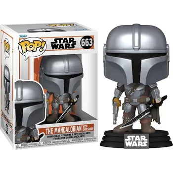 Funko POP! 663 Star Wars: The Mandalorian - The Mandalorian with Darksaber