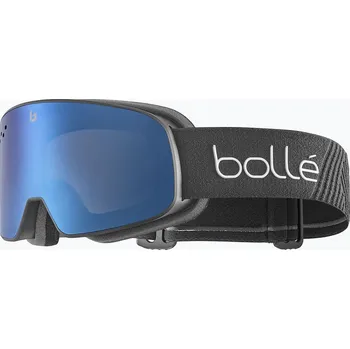 Lyžařské brýle Bollé Nevada Small black matte/bronze blue