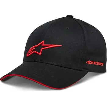 Kšiltovka Alpinestars ALPINESTARS ROSTRUM HAT kšiltovka černo-červená