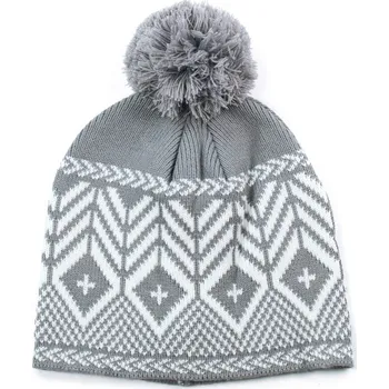 Pokrývka hlavy Cik cak unisex čepice šedá