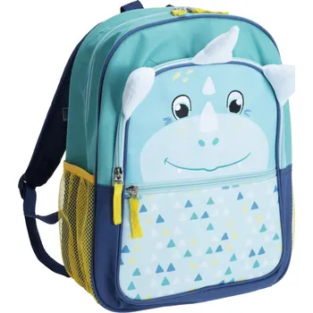 Dětský batoh Home Styling Collection Cestovní batoh, do školy, pro 8 leté dítě, s ušima, 27 x 12 x 36 cm, modrý