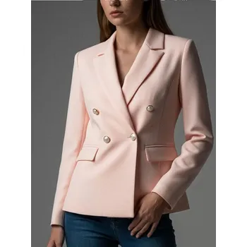 Dámské sako Sinsay - Blejzr - pastelová růžová - 570DA-03X - 570DA-03X-XL