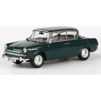 Škoda 1100MBX - 1969 Zelená Tmavá 1:43 Škoda 1100 MBX (1969) 1:43 - Zelená Tmavá - kovový model auta