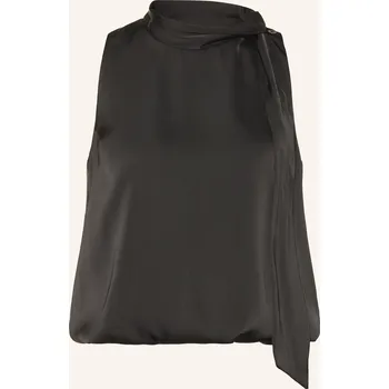 Neo Noir Dámské Saténové Tričko Veda S Mašlí, černá, 32