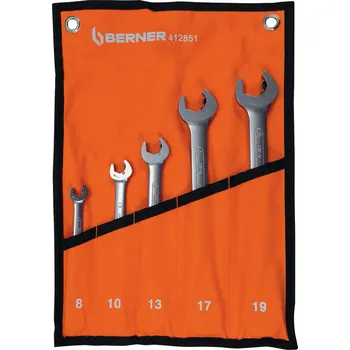 Klíč BERNER DUO GEAR SADA OČKOPLOCHÝCH RÁČ. KLÍČŮ 5