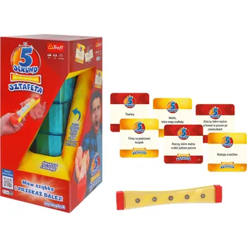 Desková hra Rodinná hra 5 sekund Štafeta s timerem – Trefl