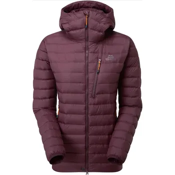 Mountain Equipment Earthrise Hooded Women's Jacket VÝPRODEJ Velikost: L / Barva: raisin
