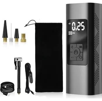 pumpička IMORE Kompresor s powerbankou a svítilnou