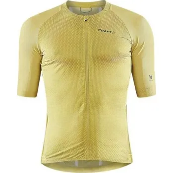 cyklistický dres Cyklodres CRAFT PRO Nano žlutá Velikost: XL