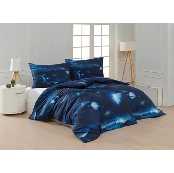 Povlečení Matějovský Galaxie 140 x 220, 70 x 90 cm zipový uzávěr