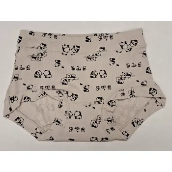 Dívčí kalhotky Pandičky - 122-128 / béžová