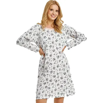 Dámská noční košile Dámské noční košile Martina 3452 TARO – Pohodlí a elegance Barva/Velikost: bílá / M