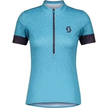 cyklistický dres Scott Shirt W's Endurance 20 s/sl dk gy/lol pk 2020 Velikost: L