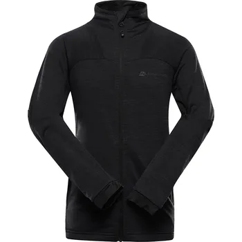 Dámská mikina Dětská rychleschnoucí mikina ALPINE PRO ONNECO 3 černá 128-134