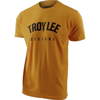 Pánské tričko Troy Lee Designs TLD TRIKO S KRÁTKÝM RUKÁVEM BOLT MUSTARD Velikost: XL