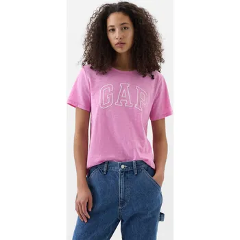 Dámské tričko GAP Dámské Tričko s logem Gap Růžová XS (2243204)
