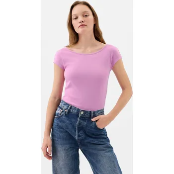 Dámské tričko GAP Dámské Tričko s krátkým rukávem GAP Růžová XXS (2243154)