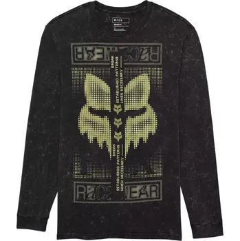 cyklistický dres Fox Throttle LS Premium Tee Black Velikost: L