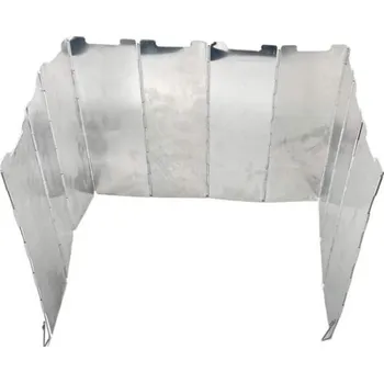 Krycí plachta Clona skládací větrná pro plynový vařič 24x84cm