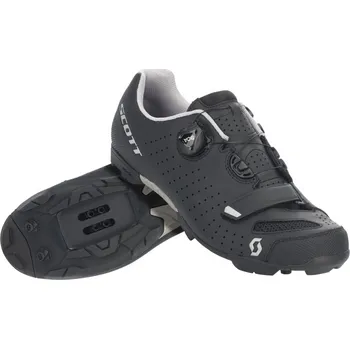 Pánské cyklistické tretry Scott Shoe Mtb Comp Boa mt bk/silver Velikost EU: 44
