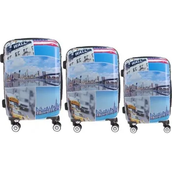 Sada 3 kufrů skořepinových LP15 (Amerika)