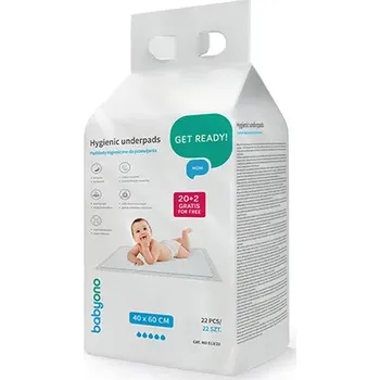 toaleta pro psa BabyOno 513/22 Balicí podložka 40X60 20 ks + 2 ks ZDARMA