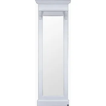 Zrcadlo Zrcadlo s poličkou, BRETAGNE, bílá, 70x210x19|Ego Dekor