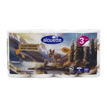 Toaletní papír alouette Toaletní papír parfémovaný 3vrstvý 187,2 m