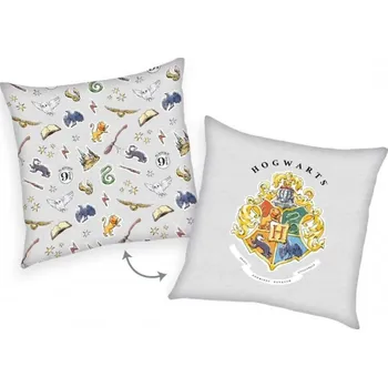 HERDING Oboustranný dekorační polštářek 40/40cm Harry Potter