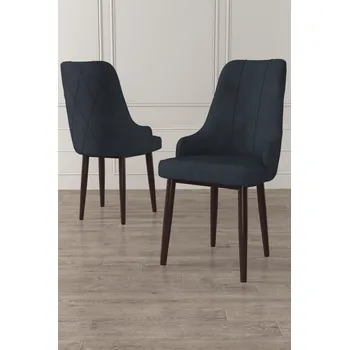 Jídelní stůl Sada židlí (6 kusů) Trex - Anthracite, Brown