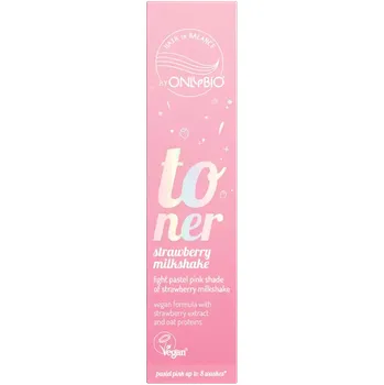 OnlyBio Toner na vlasy Strawberry Milkshake 100 ml