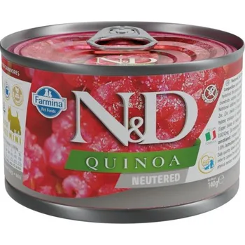 Krmivo pro psa N&D QUINOA Dog konz. Pork Neutered Mini&nbsp;140 g