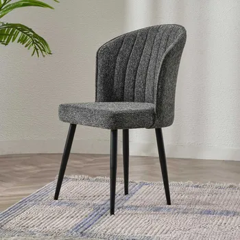 Jídelní židle Sada židlí (4 kusy) Rubi - Anthracite, Black