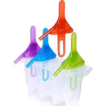 Forma na nanuky 4 ks s barevnými držátky bez BPA