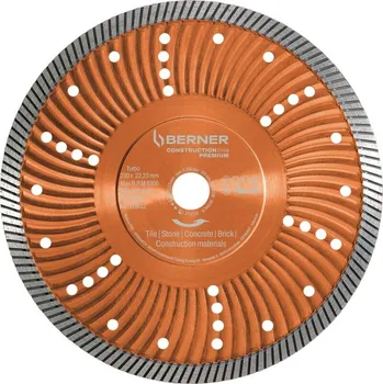 Řezný kotouč BERNER DIAMANTOVÝ KOTOUČ ŘK CLT 230X22,2 PREM.TURBO