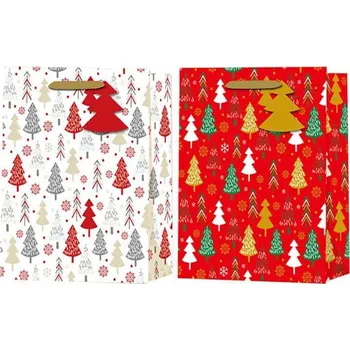 Dárková taška Taška dárková 180x230 mm, střední Motiv: stromečky