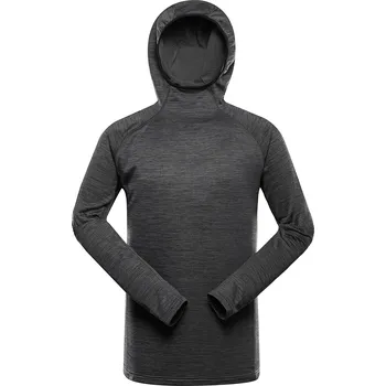 Pánská mikina Pánská rychleschnoucí mikina ALPINE PRO ROLT černá L