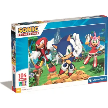 Puzzle Clementoni - Puzzle 104 maxi Sonic