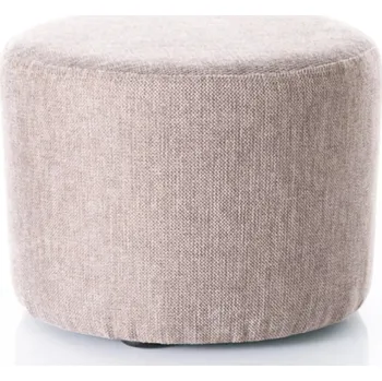 Taburet Kulatý taburet DOLORES 1 - béžový