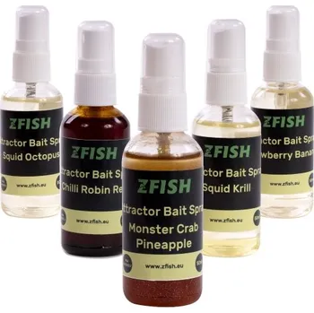 Návnadové aroma Posilovač Zfish Attractor Bait Spray - Monster Crab - Pineapple