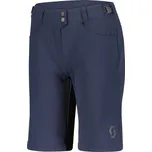 Dámské šortky Scott Shorts Wmns Trail Flow w/pad DarkBlue Velikost: M