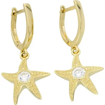 Náušnice Goldstore Zlaté náušnice hvězdice Váha: 3.64 g