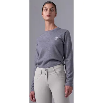 Dámský svetr PS of Sweden Svetr pletený Merino PS of Sweden, dámský, mid grey melange XL