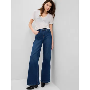 Dámské tričko GAP Tričko s příměsí lnu - Dámské GAP šedá 2164280