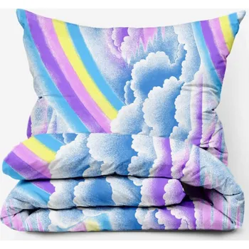 Povlečení Bavlněné povlečení Obláčky Zapínání: zip, Velikost polštáře: 50x70, Velikost přikrývky: 140x220