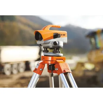Nivelační přístroj Inženýrský nivelační přístroj NEDO Z32 V sadě se stativem a latí 4 m